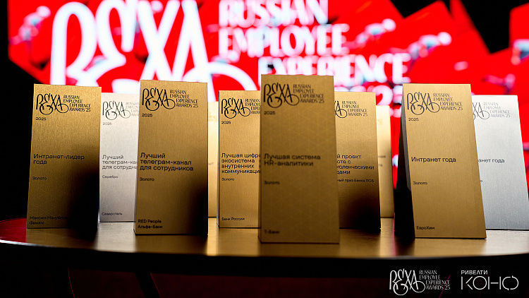 Оценки номинантов и победителей Russian Employee Experience Awards 2025